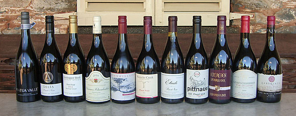 Pinot Noir wines